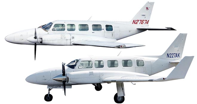 Chieftain airplanes George's Aviation