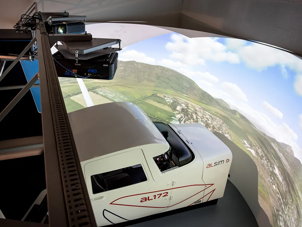 Alsim Al172 Simulator flight simulator