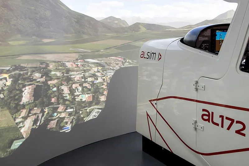 Cessna 172 Simulator G1000 flight simulator